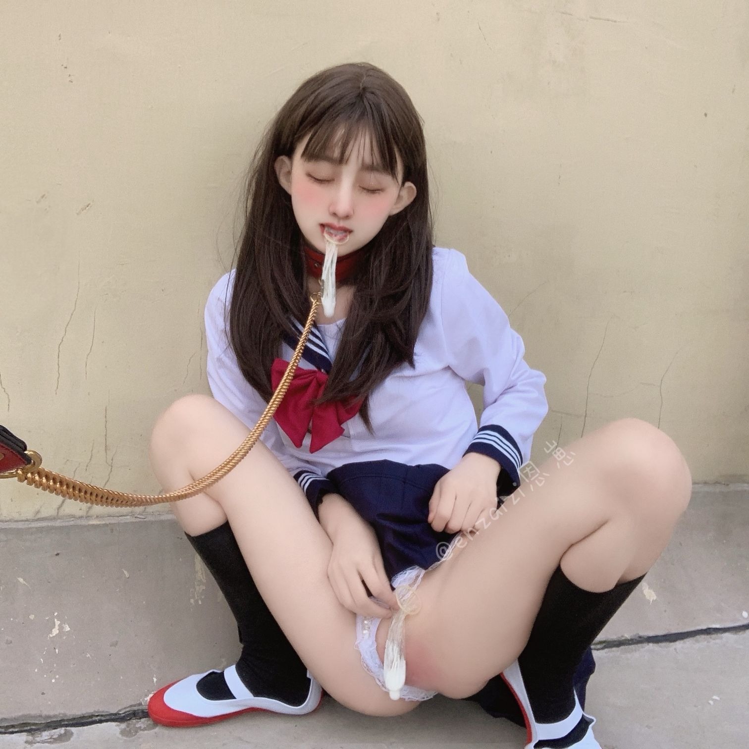 恩崽-天台水手服 103