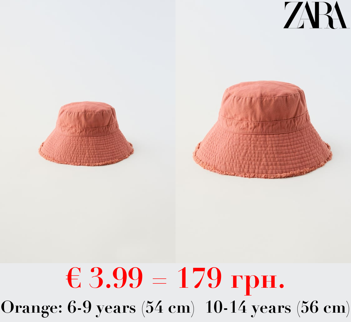 TRUE NEUTRALS BUCKET HAT WITH FRINGE