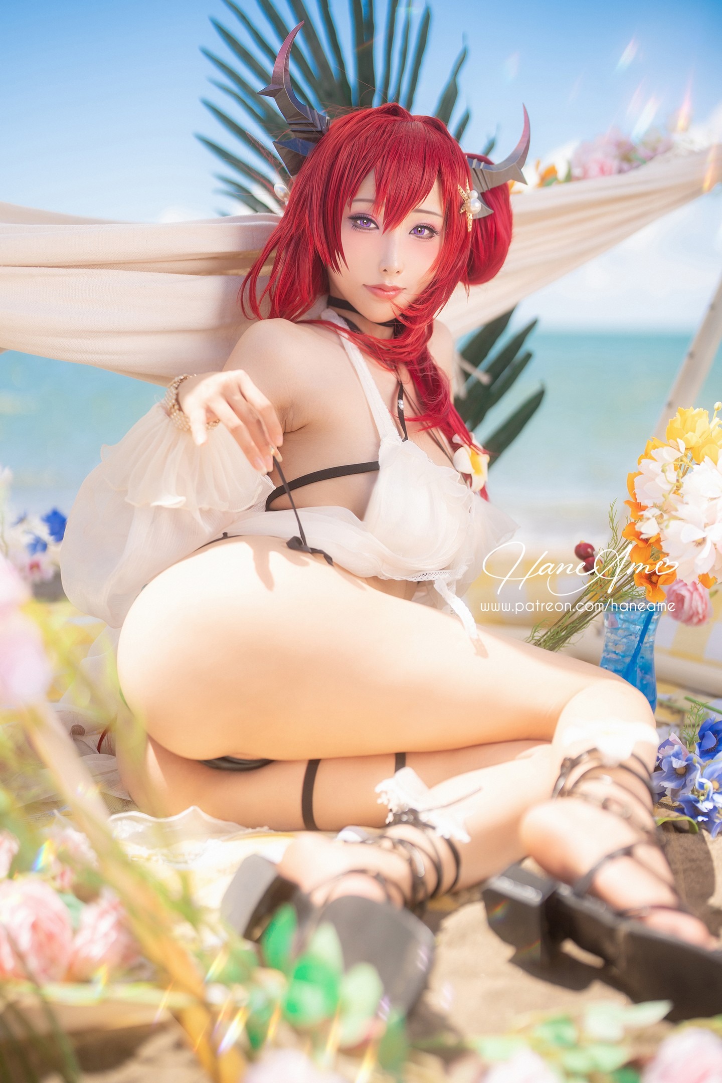 Hane Ame 雨波写真 - Arknights Surtr 泳裝 26