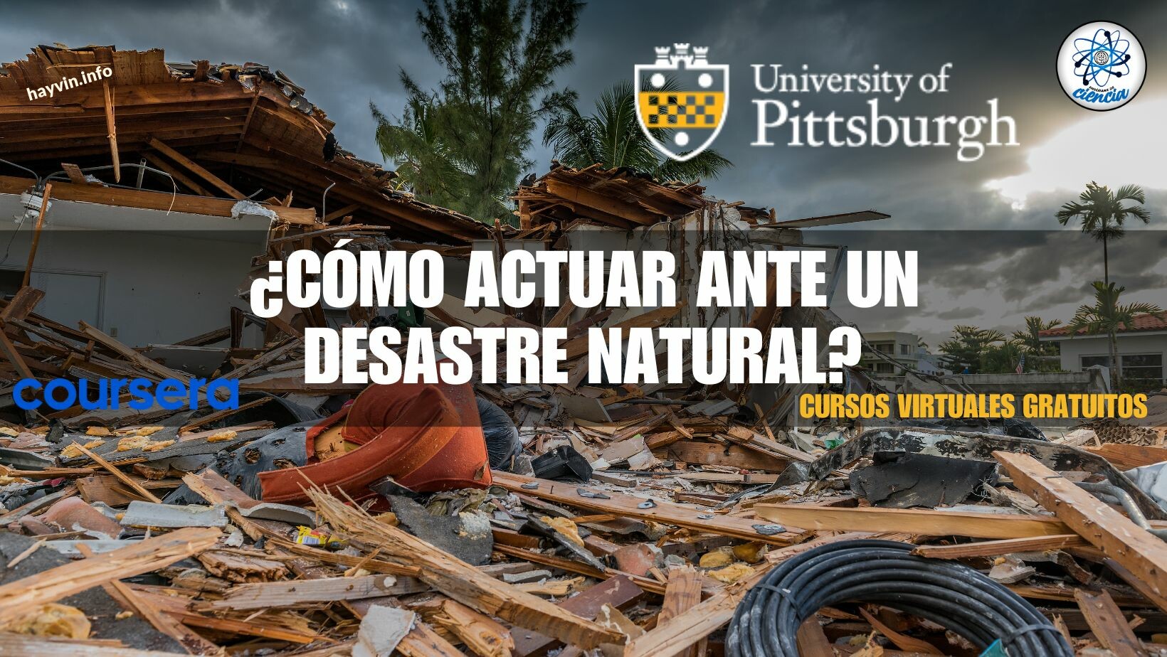 Get készen áll a vészhelyzetekre és katasztrófákra a Pittsburghi Egyetem INGYENES kurzusával