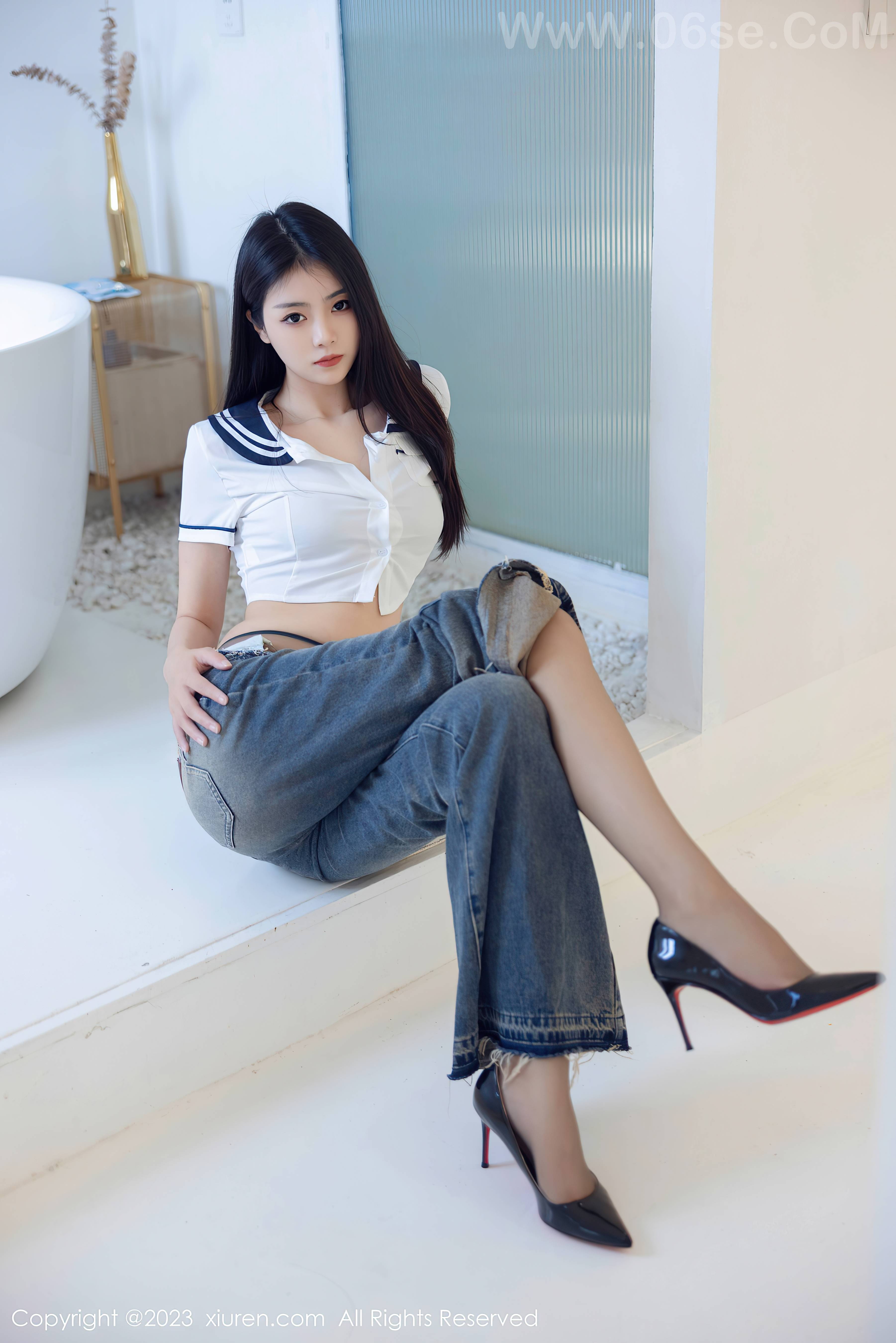 图片[17]-[XiuRen秀人网] 2023.07.05 NO.7027 可樂Vicky 牛仔裤 [82+1P642M]-六色网