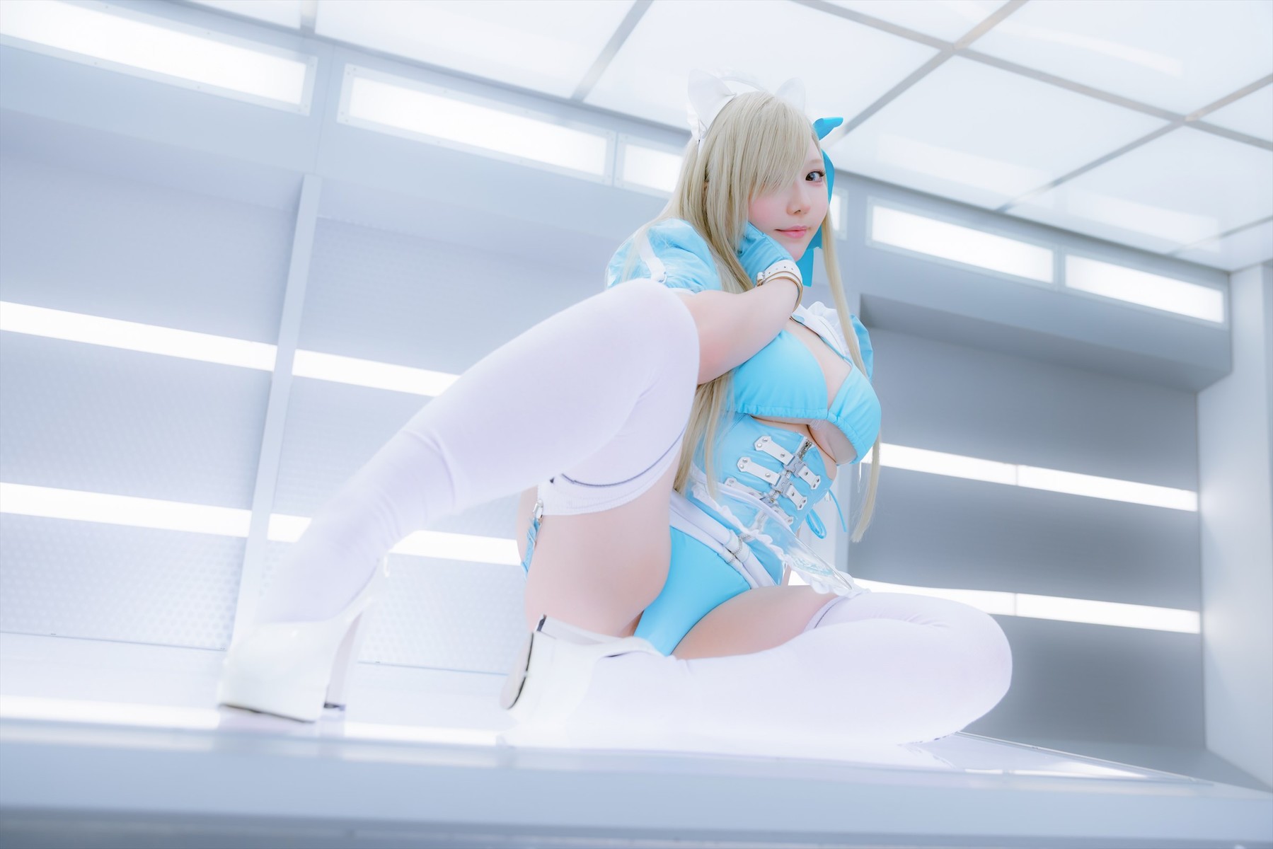 Cosplay SAKUサク Cyber Maid Asuna Set.03 20