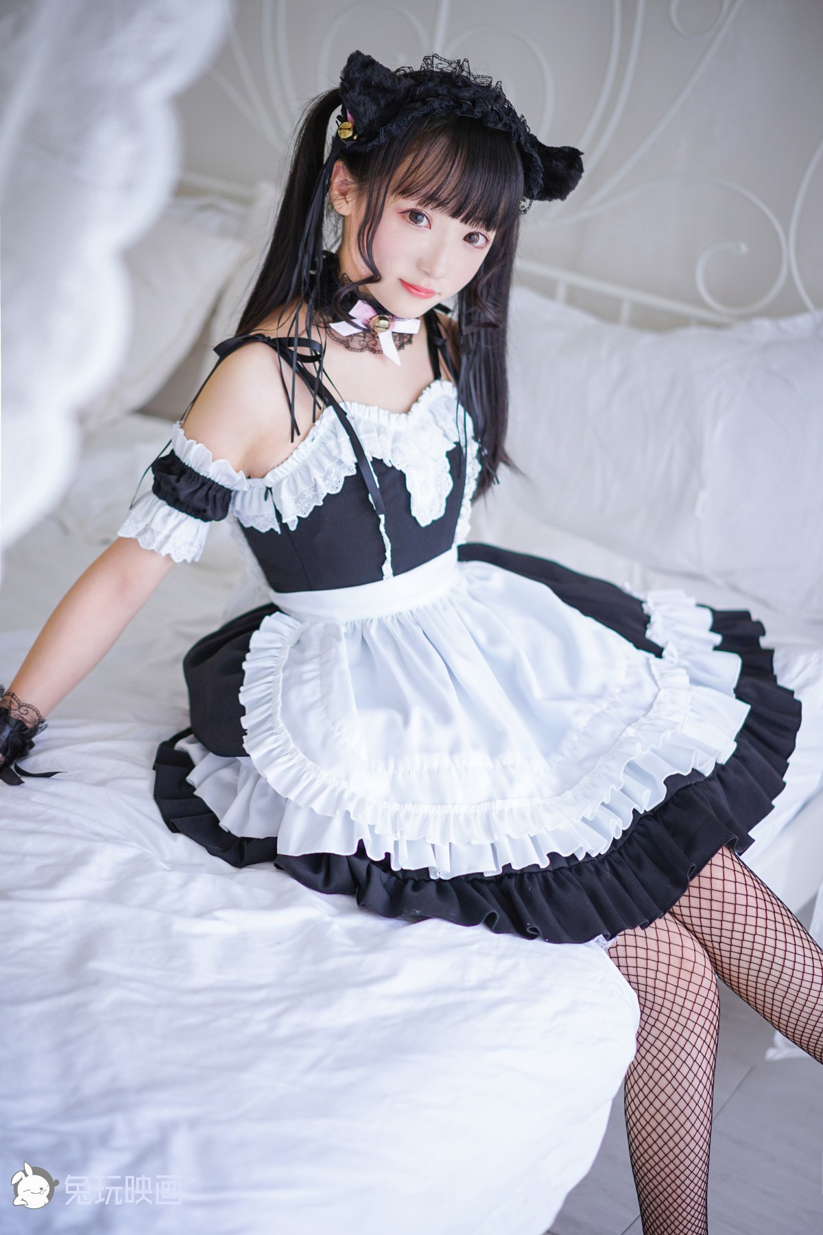 Cosplay 兔玩映画 女仆喵 15
