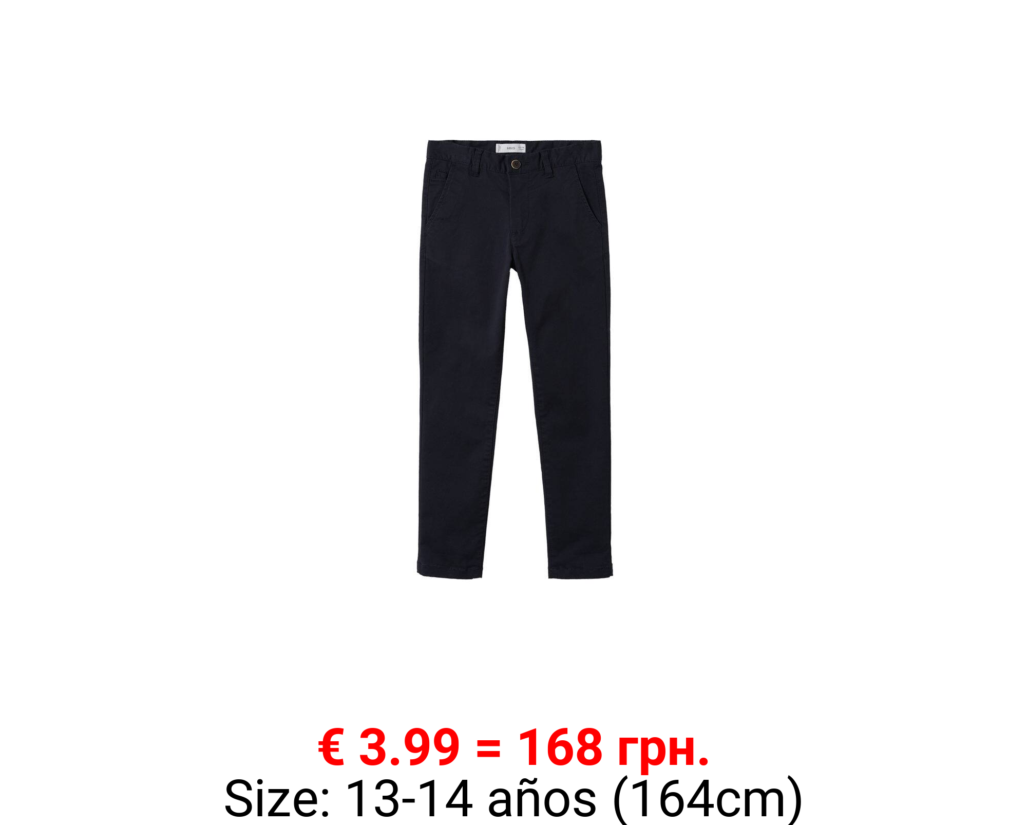 Pantalón chino algodón 