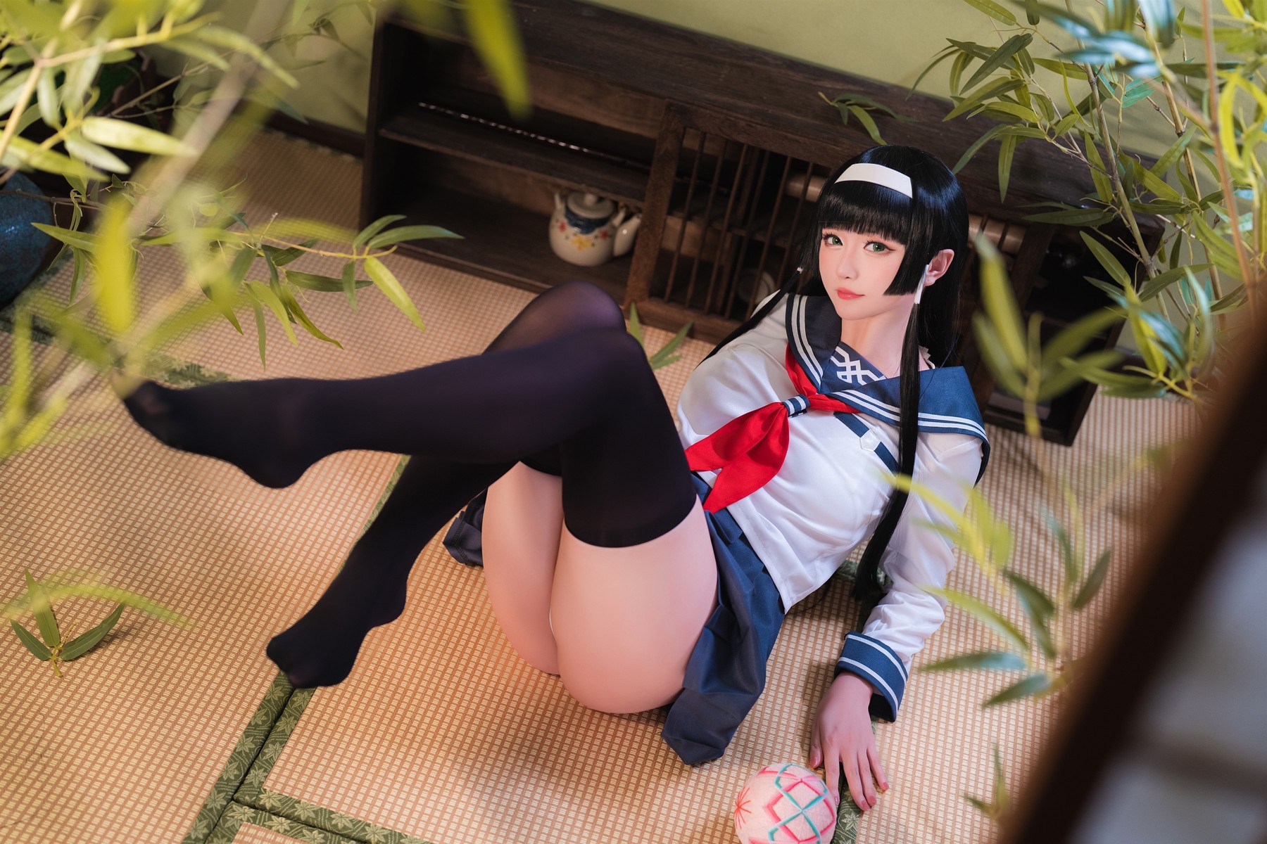 Cosplay 星之迟迟Hoshilily 莲花JK 7