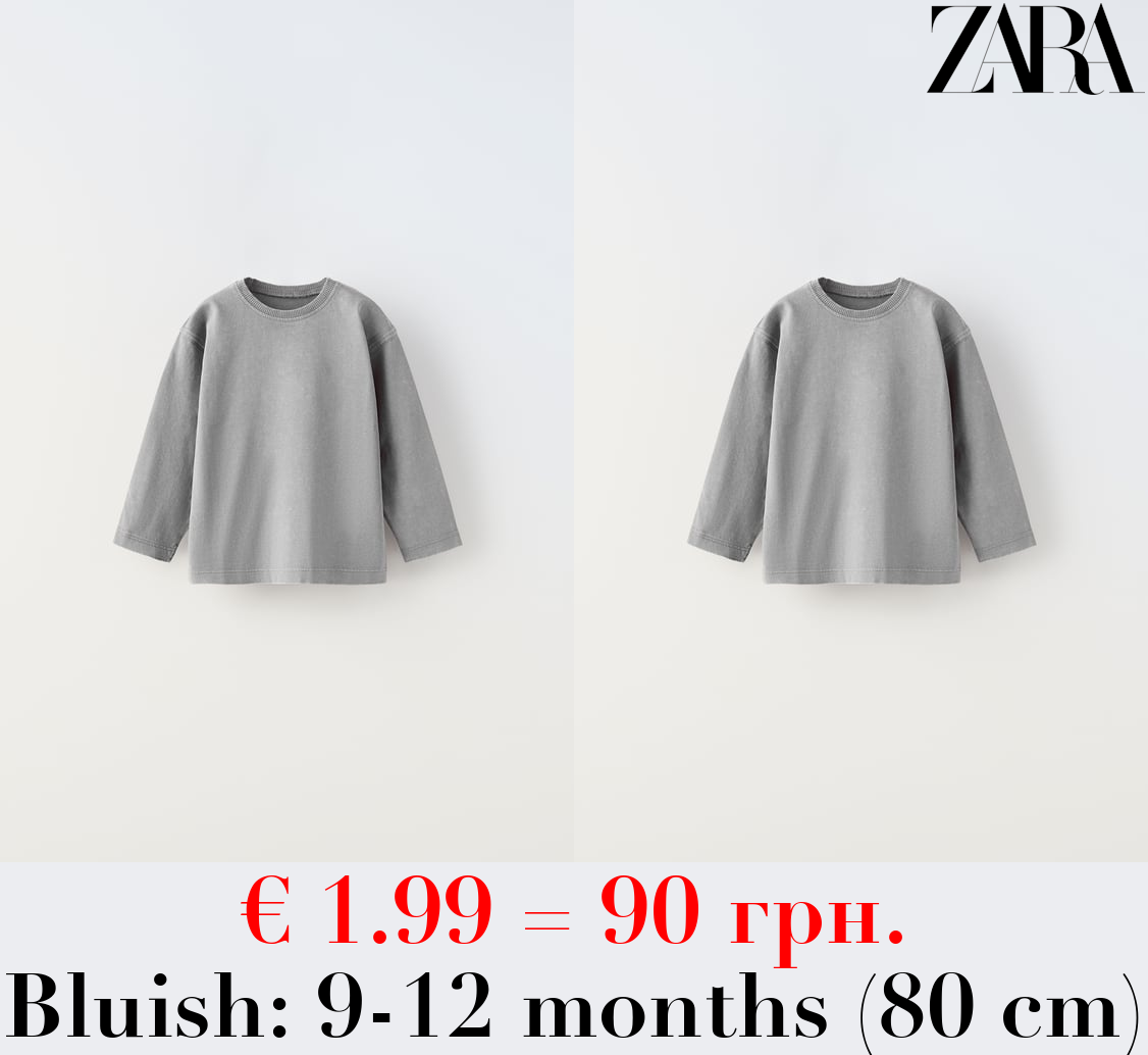 FADED-EFFECT T-SHIRT