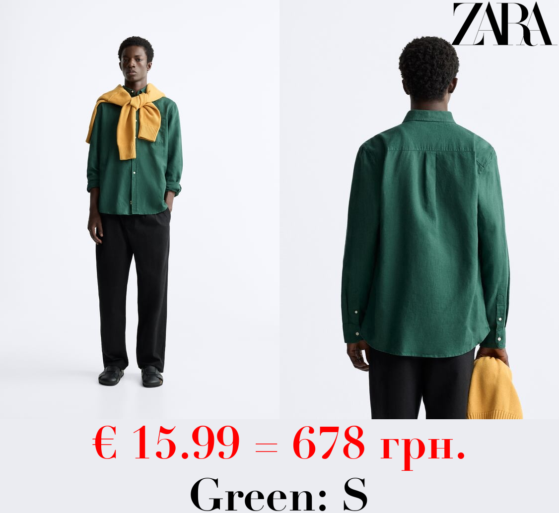 COTTON - LINEN SHIRT