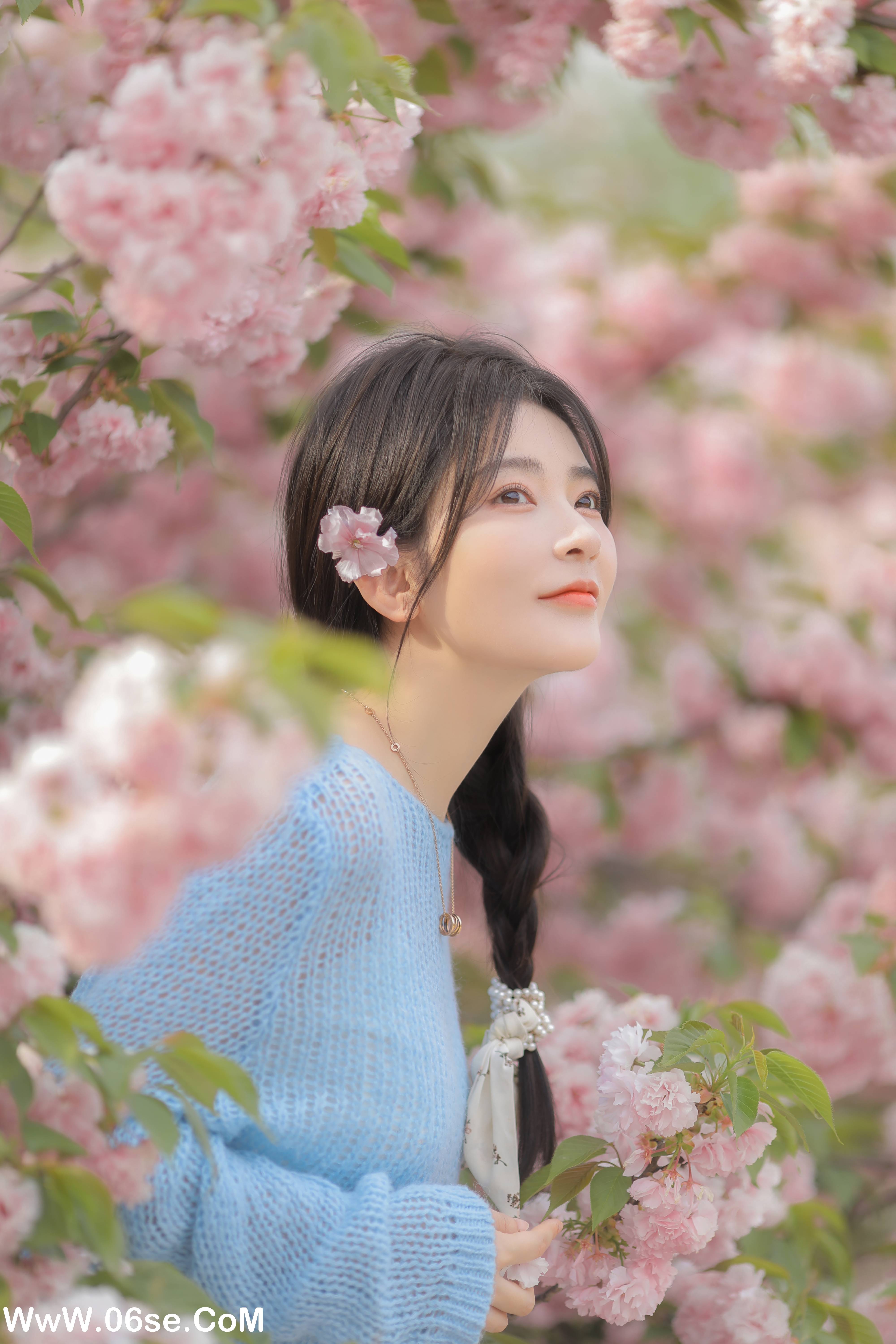 图片[15]-[YITUYU艺图语]2022.06.22 粉蓝晚樱 杨伊墨[29P-121.6M]-六色网