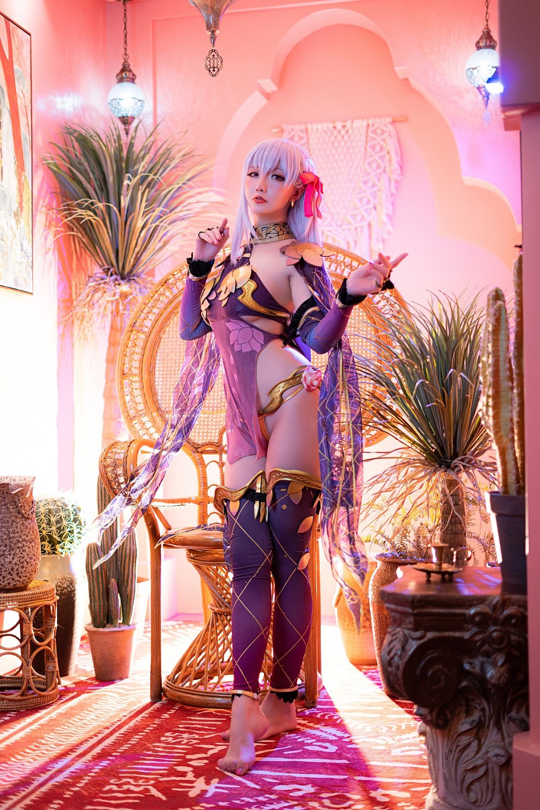 Cosplay 星之迟迟Hoshilily 秘密花园-伽摩 18