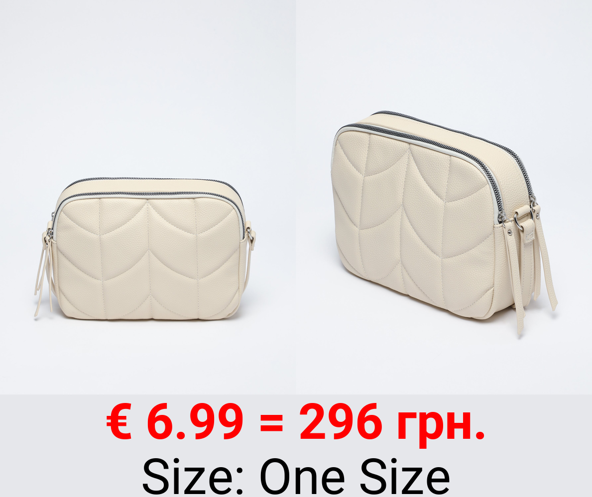 Quilted crossbody bag