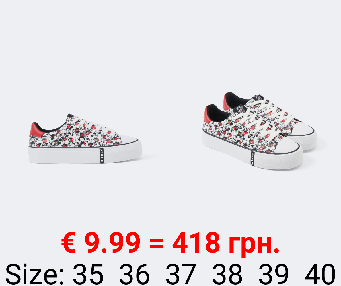 MICKEY ©DISNEY block sneakers