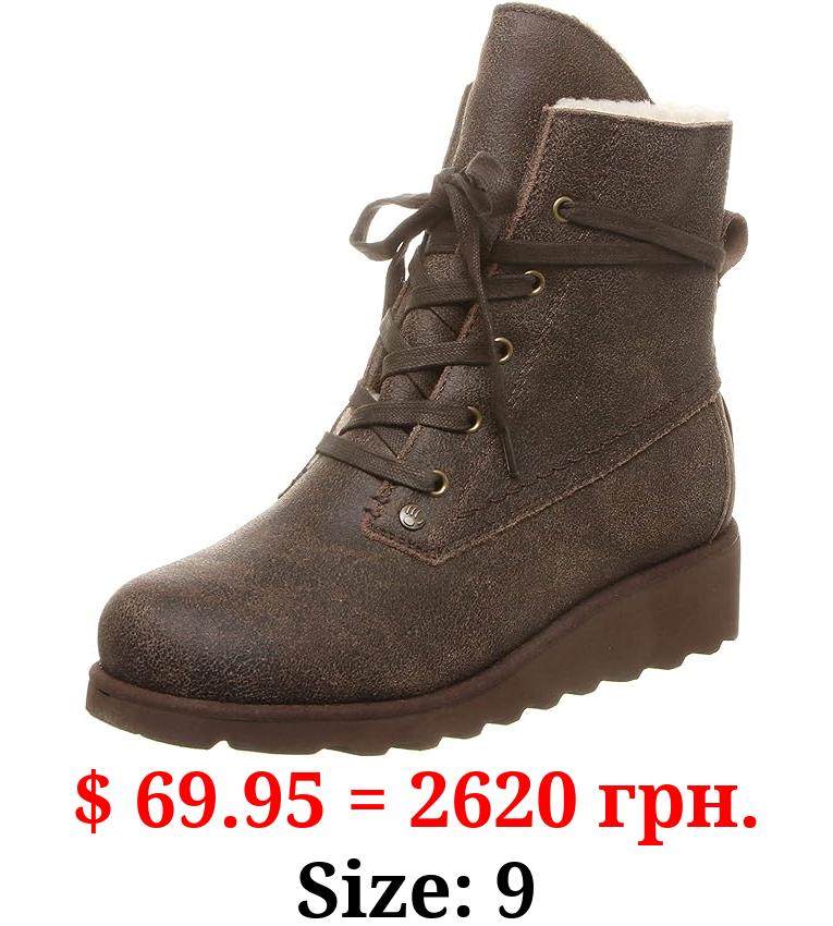 BEARPAW Women's Krista Multiple Colors | Women's Boot Classic Suede | Women's Slip On Boot | Comfortable Winter Boot