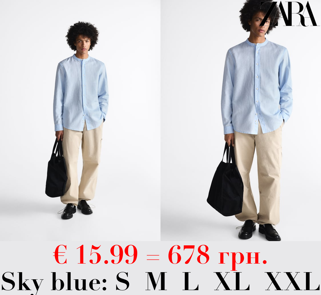 COTTON - LINEN SHIRT