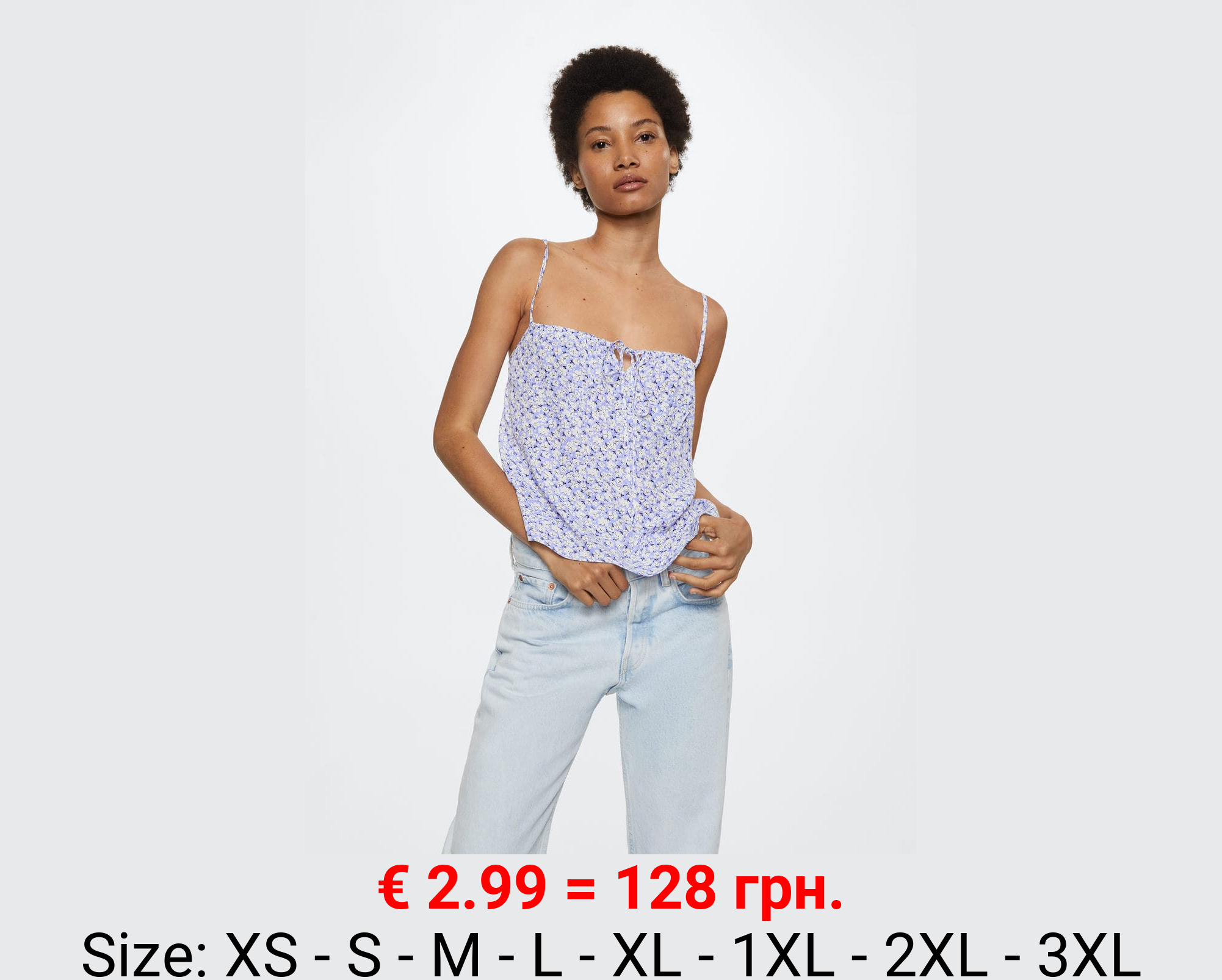 Top estampado floral