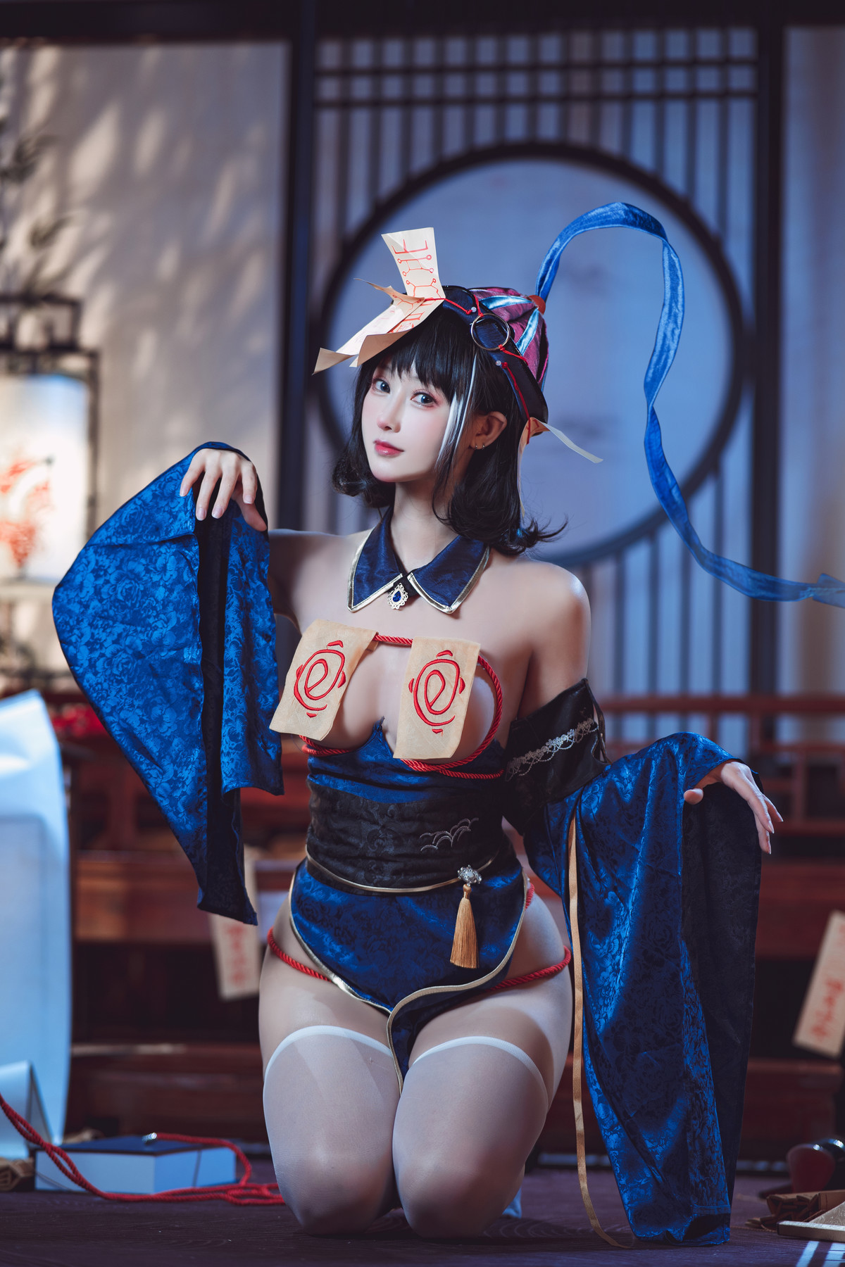 Cosplay 羽生三未 华甲欢庆僵尸三未全 2