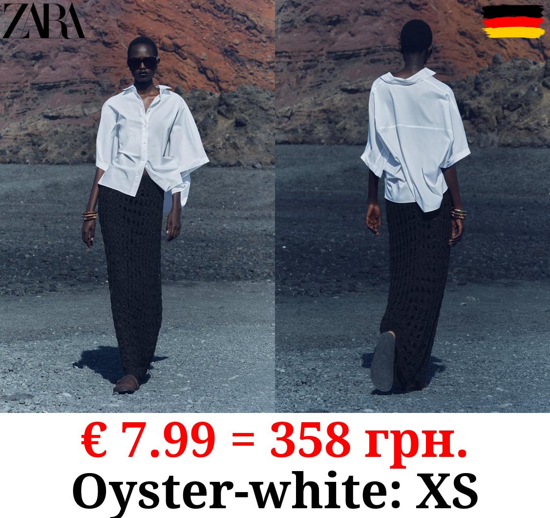 ZW COLLECTION POPLIN SHIRT