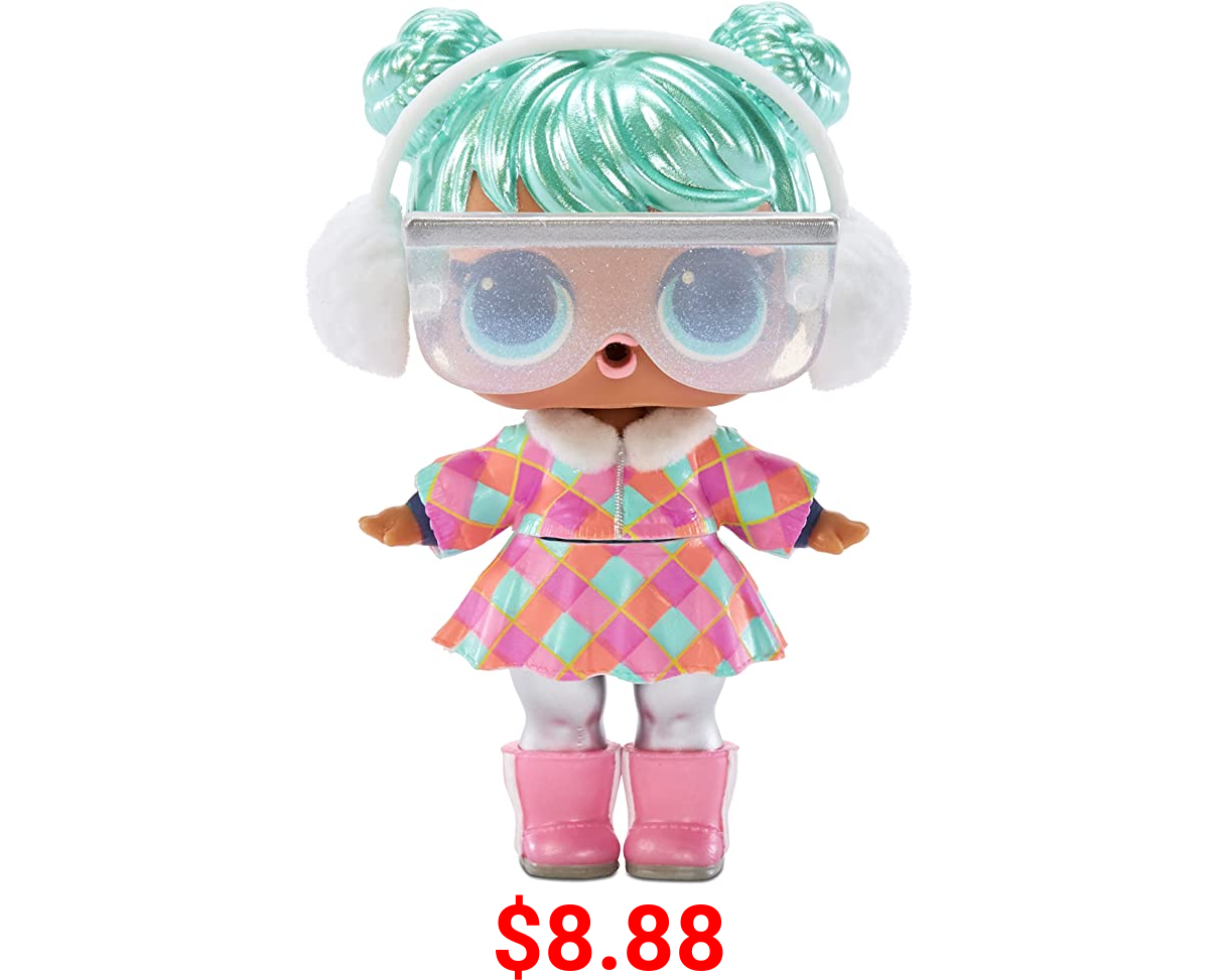 LOL Surprise Winter Chill Confetti Surprise Dolls with 15 Surprises Including Collectible Doll with Holiday Fashion Outfits, Accessories - Gift for Kids, Toys for Girls Boys Ages 4 5 6 7+ Years Old