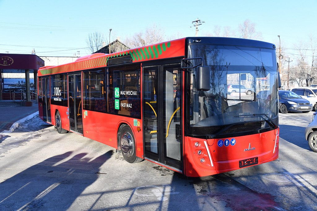 Презентация нового белорусского автобуса прошла в Хабаровске