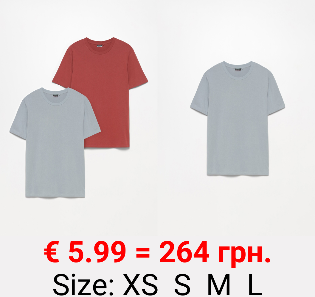 2-pack of basic t-shirts