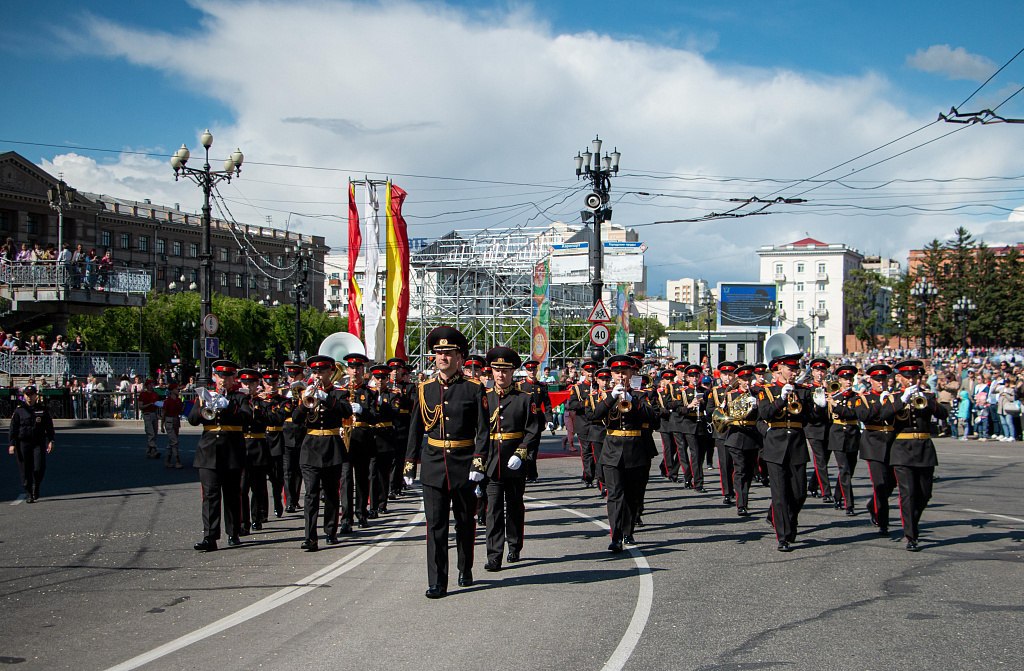 В Хабаровске изменится схема движения общественного транспорта во время марш-парада фестиваля «Амурские волны»