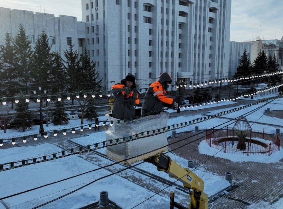 Новая 20-и метровая Елка украсит Хабаровск