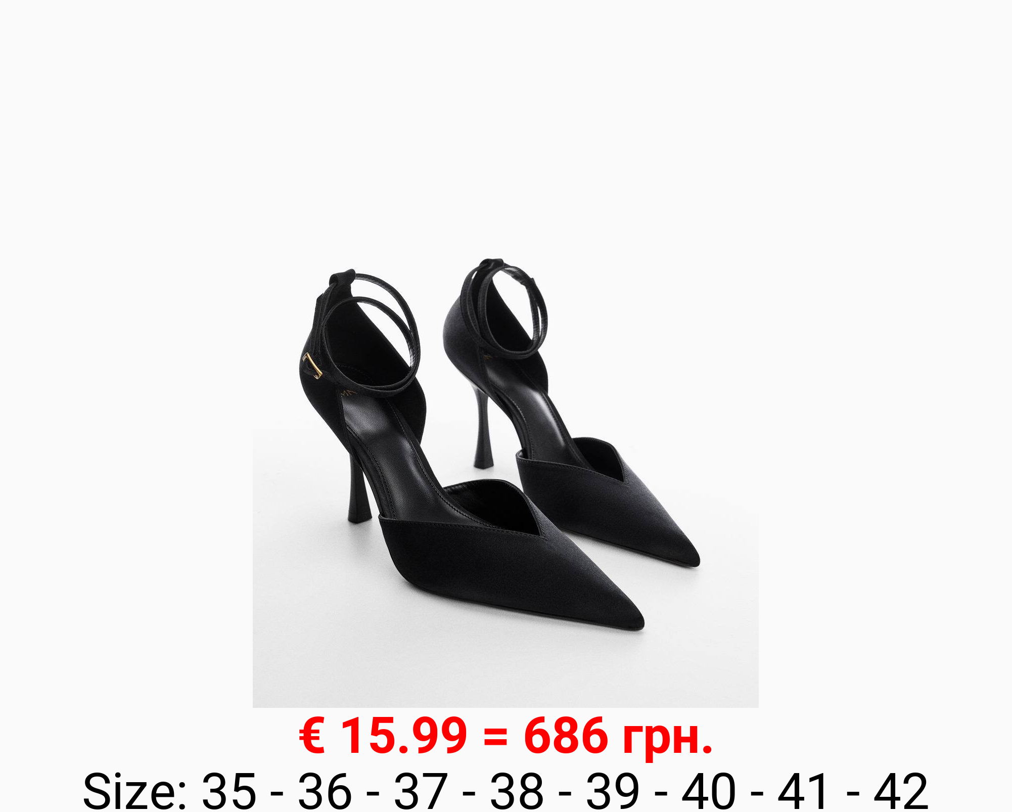 Zapato punta pulsera
