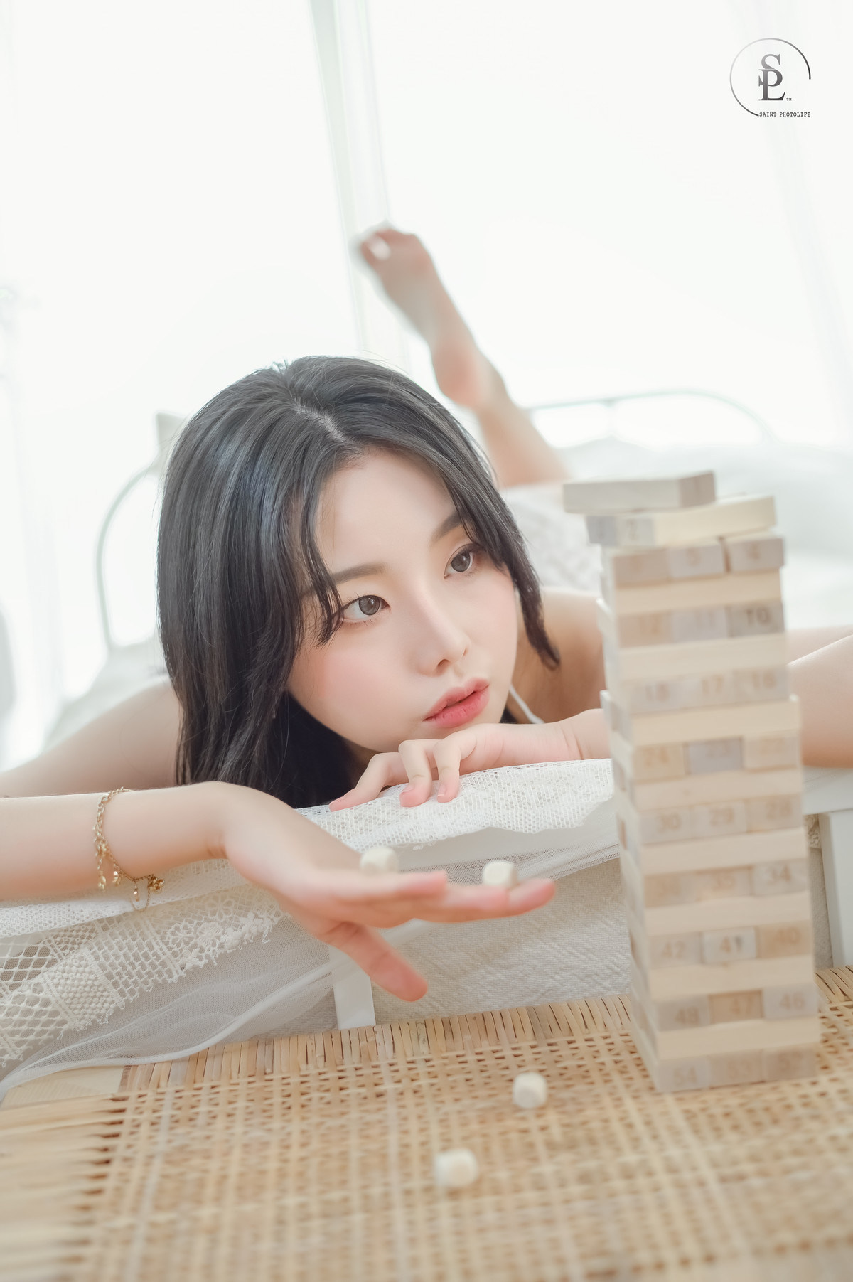 Yuna 유나, [SAINT Photolife] Jenga 5