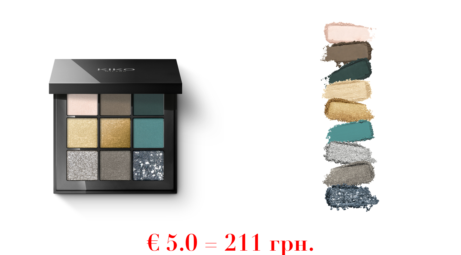 glamour multi finish eyeshadow palette