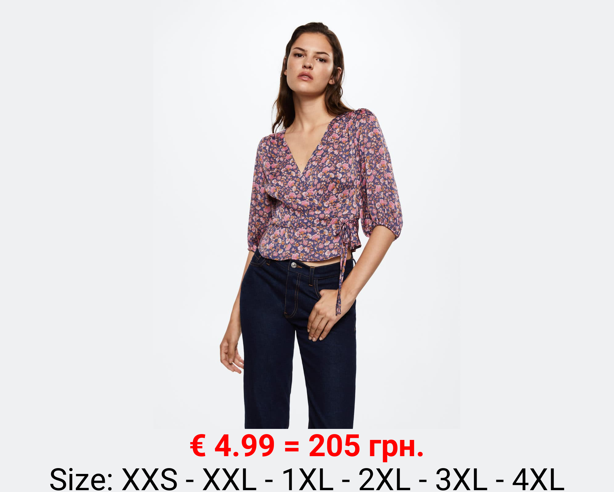 Blusa estampado floral