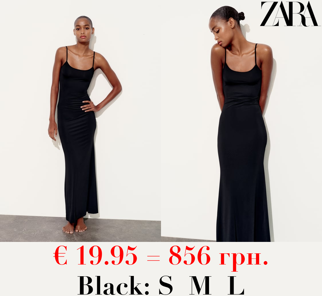 LONG POLYAMIDE DRESS