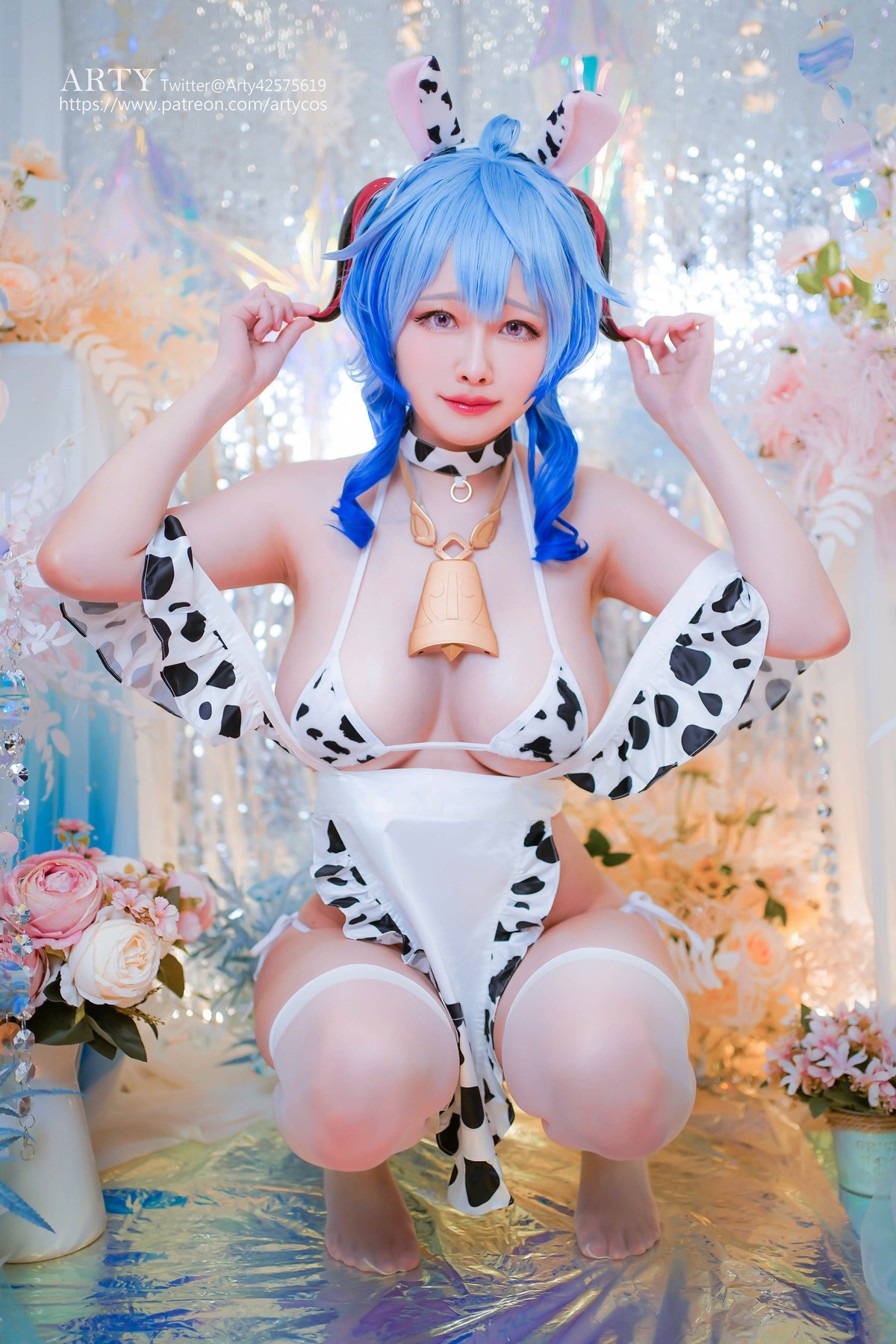 Arty亞緹 Cosplay 甘雨 Ganyu 14