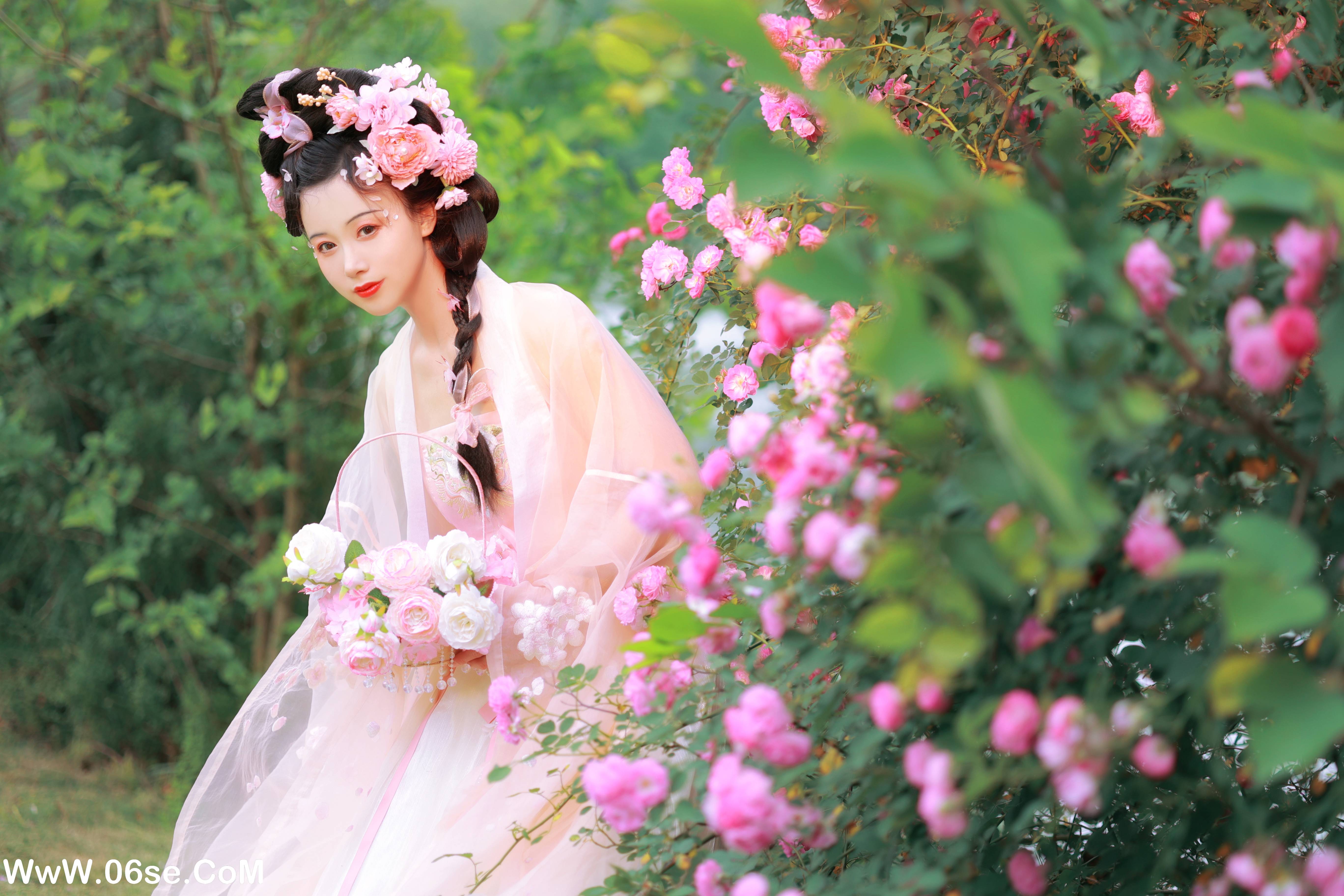 图片[6]-[YITUYU艺图语]2022.06.18 蔷薇花神 笑笑[35P-303.54MB]-六色网