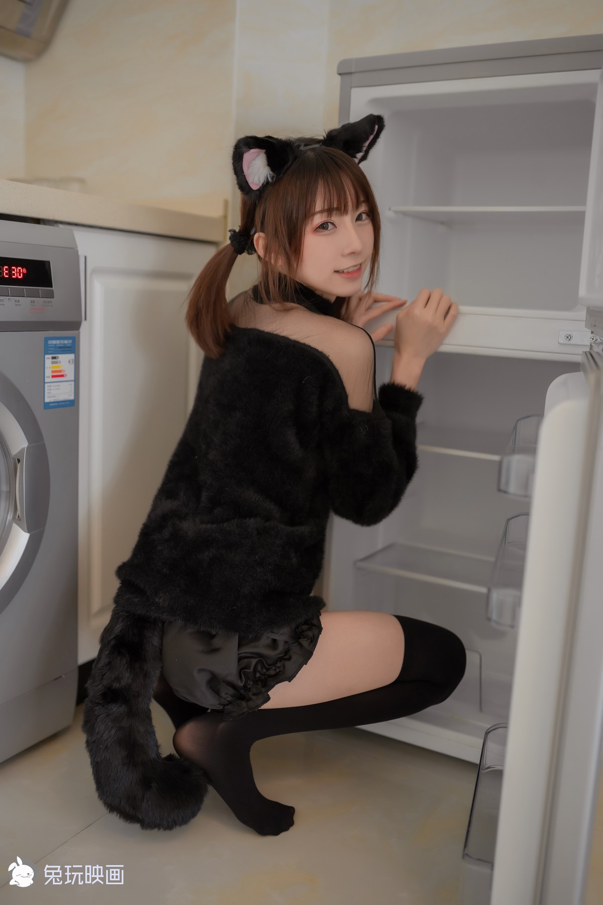 Cosplay 兔玩映画 黑喵 9
