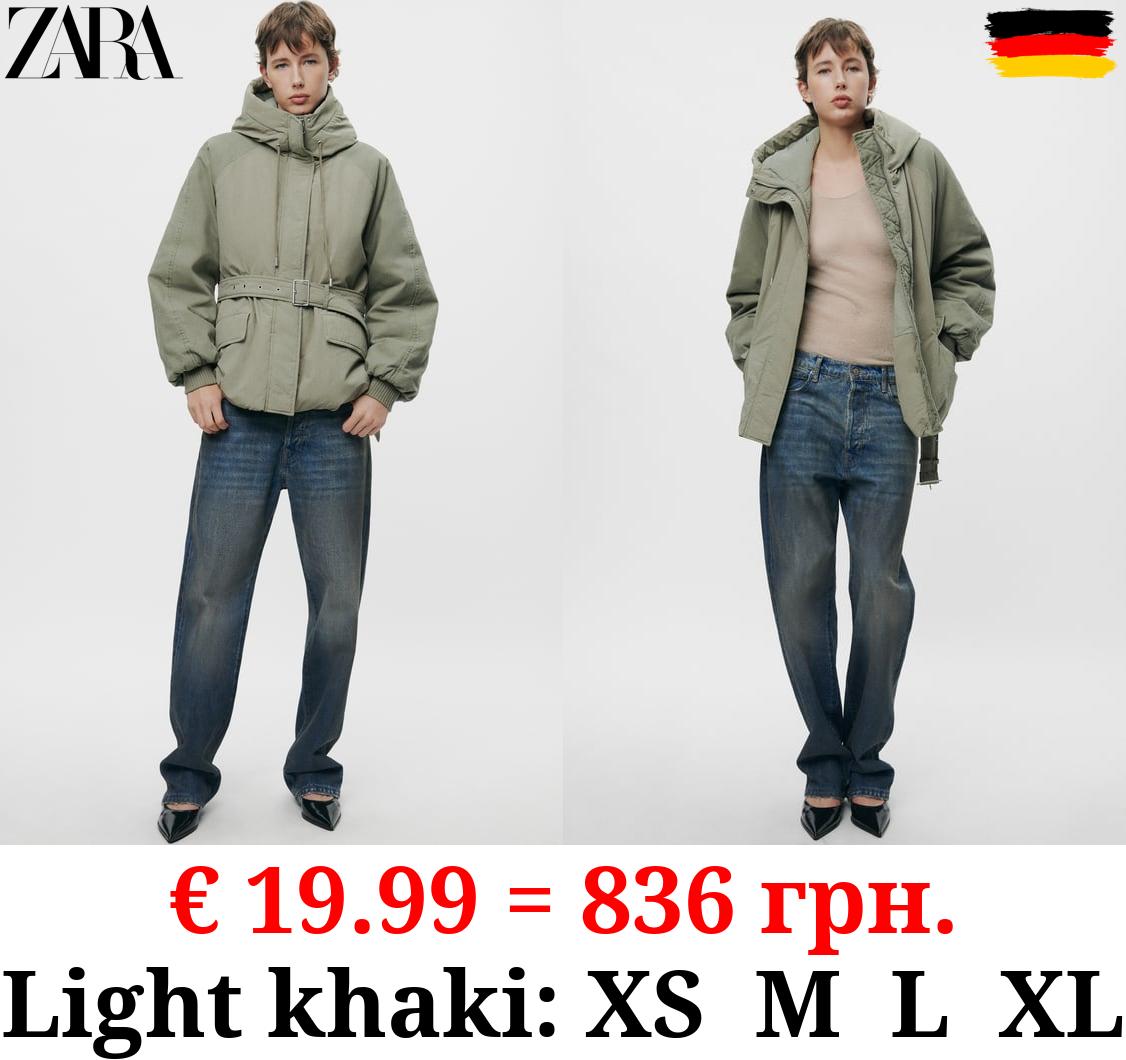 ZW COLLECTION CONTRAST PADDED JACKET