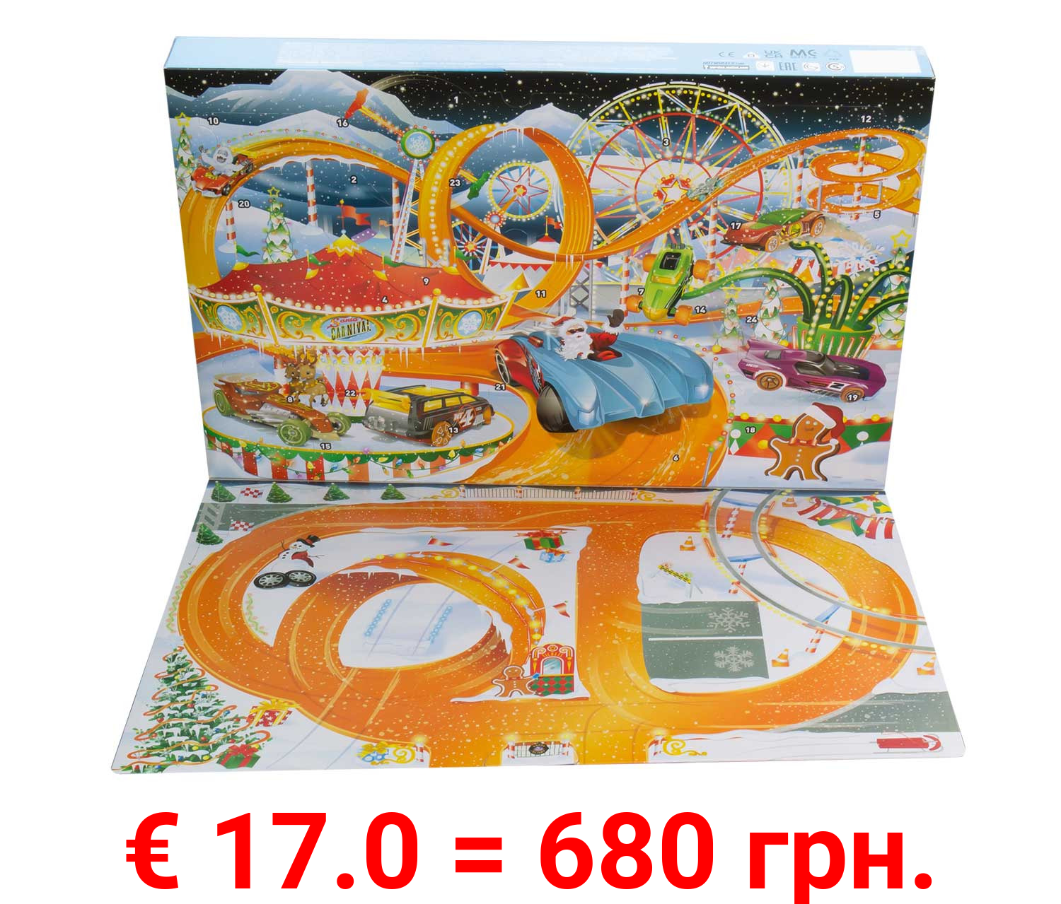 Hot Wheels Adventskalender