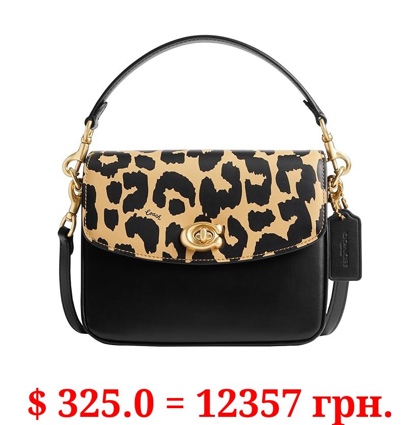 COACH Leopard Print Cassie Crossbody 19, Leopard Multi