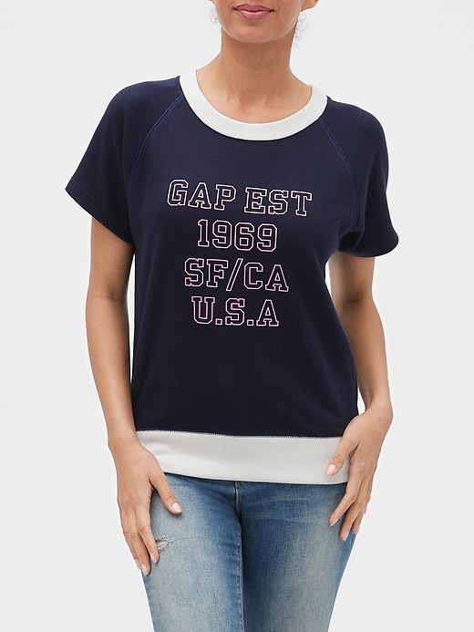 Gap Logo Short Sleeve Pullover