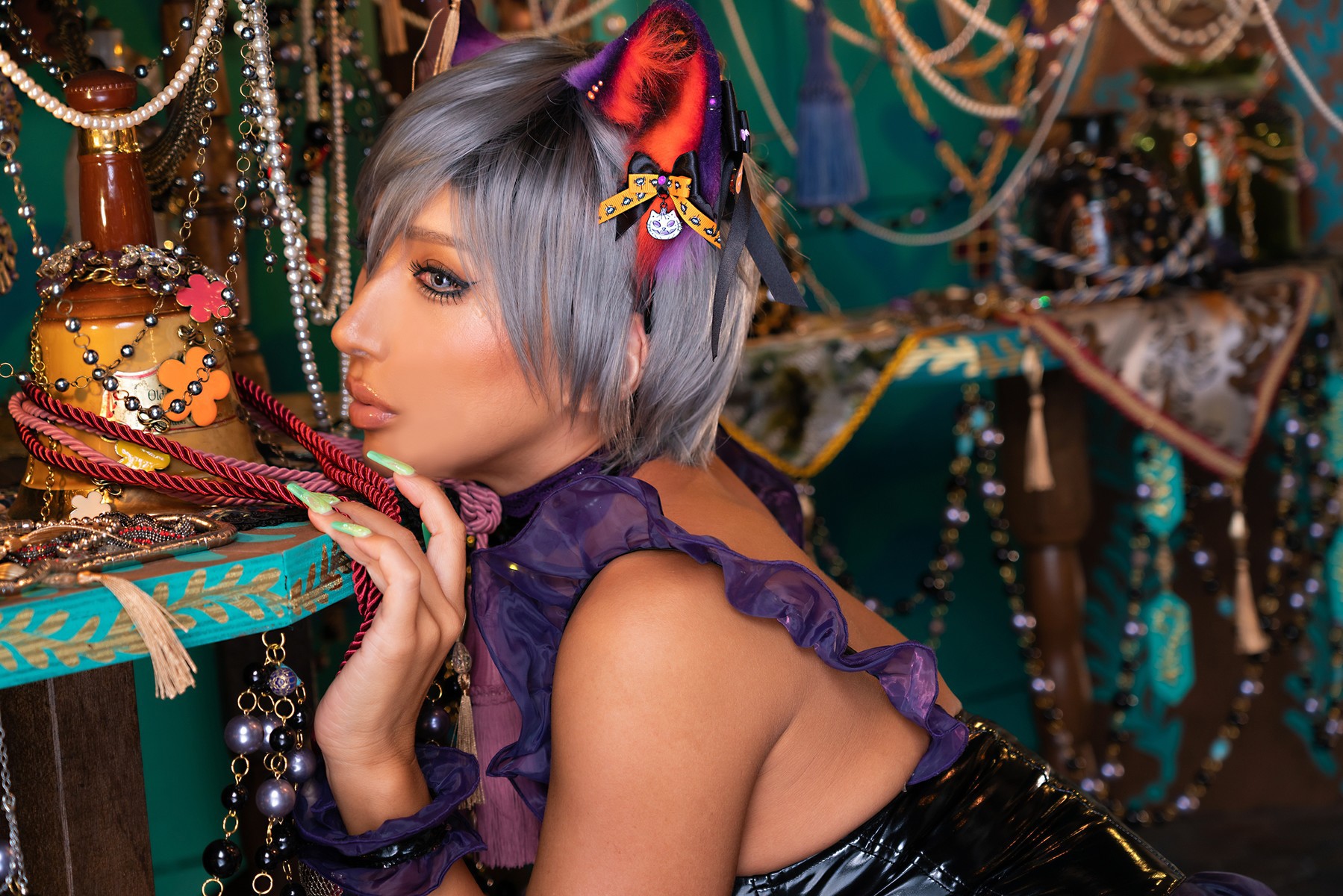 Cosplay Nonsummerjack ハロウィンキャットだにゃにゃにゃん 69