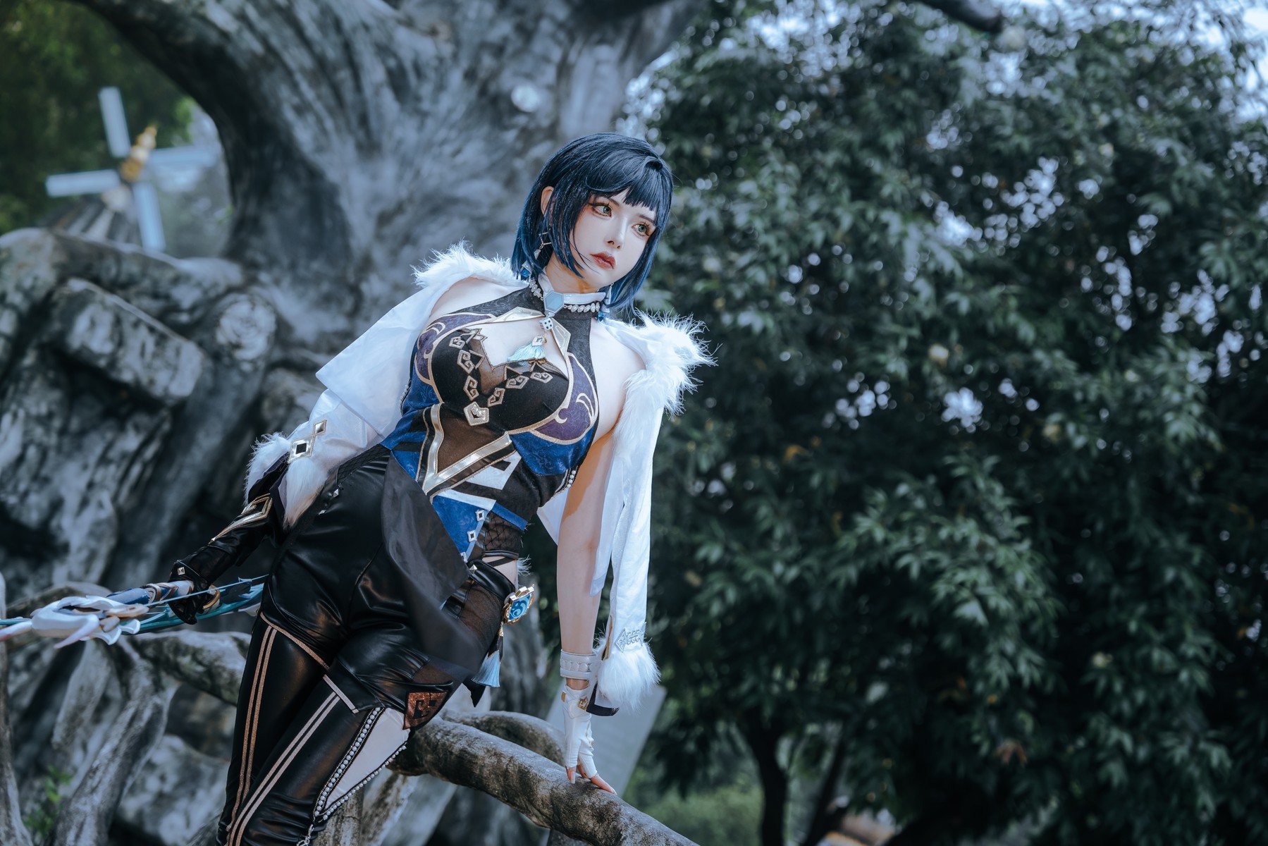 Cosplay 夏小秋秋秋 夜兰 32