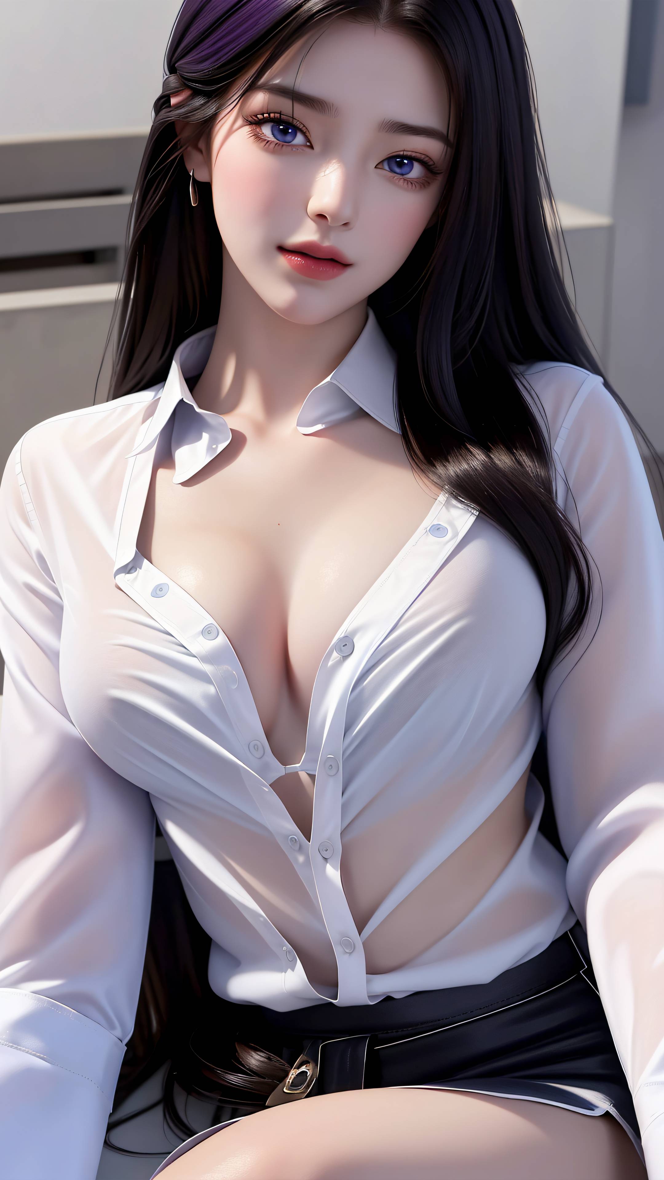 图片[16]-完美世界-月婵 白色衬衫-六色网