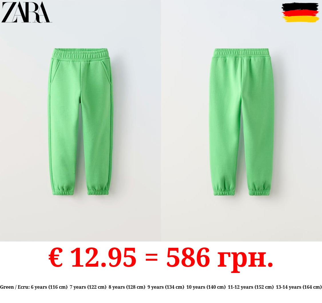 BASIC PLUSH JOGGERS
