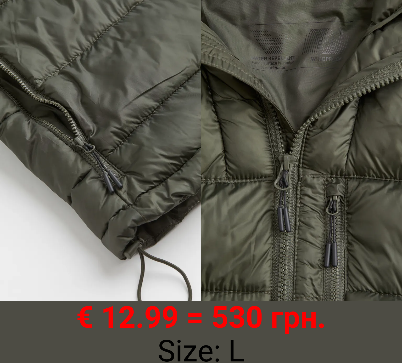 Wasserabweisendes Puffer Jacket