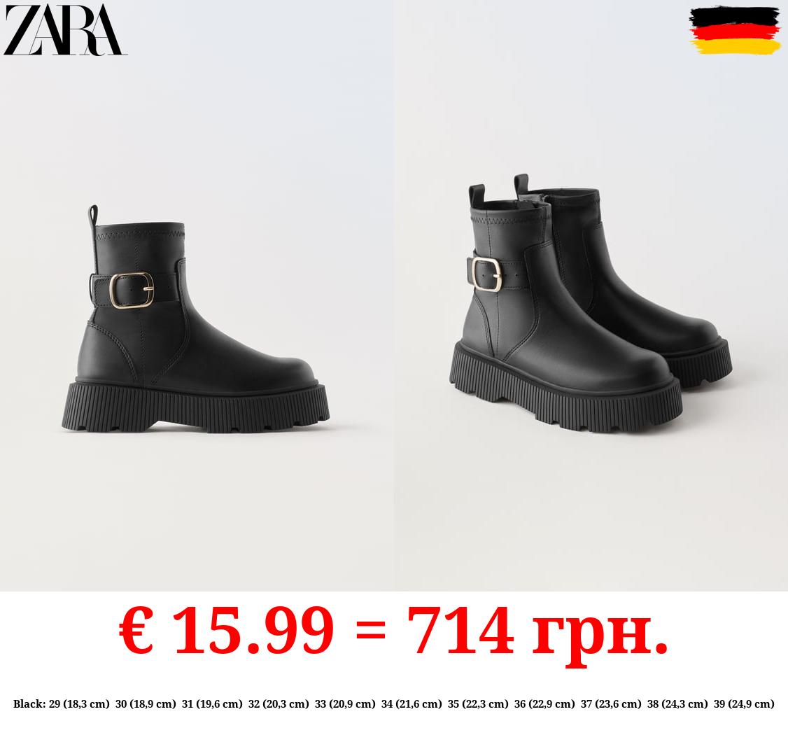 ANKLE BOOTS WITH BUCKLE