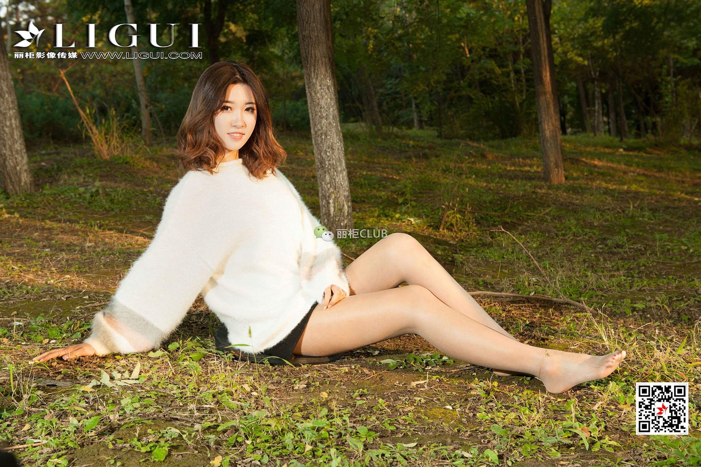 Model_筱筱《郊外肉丝丝足》_[丽柜Ligui]-写真图集共117P 3