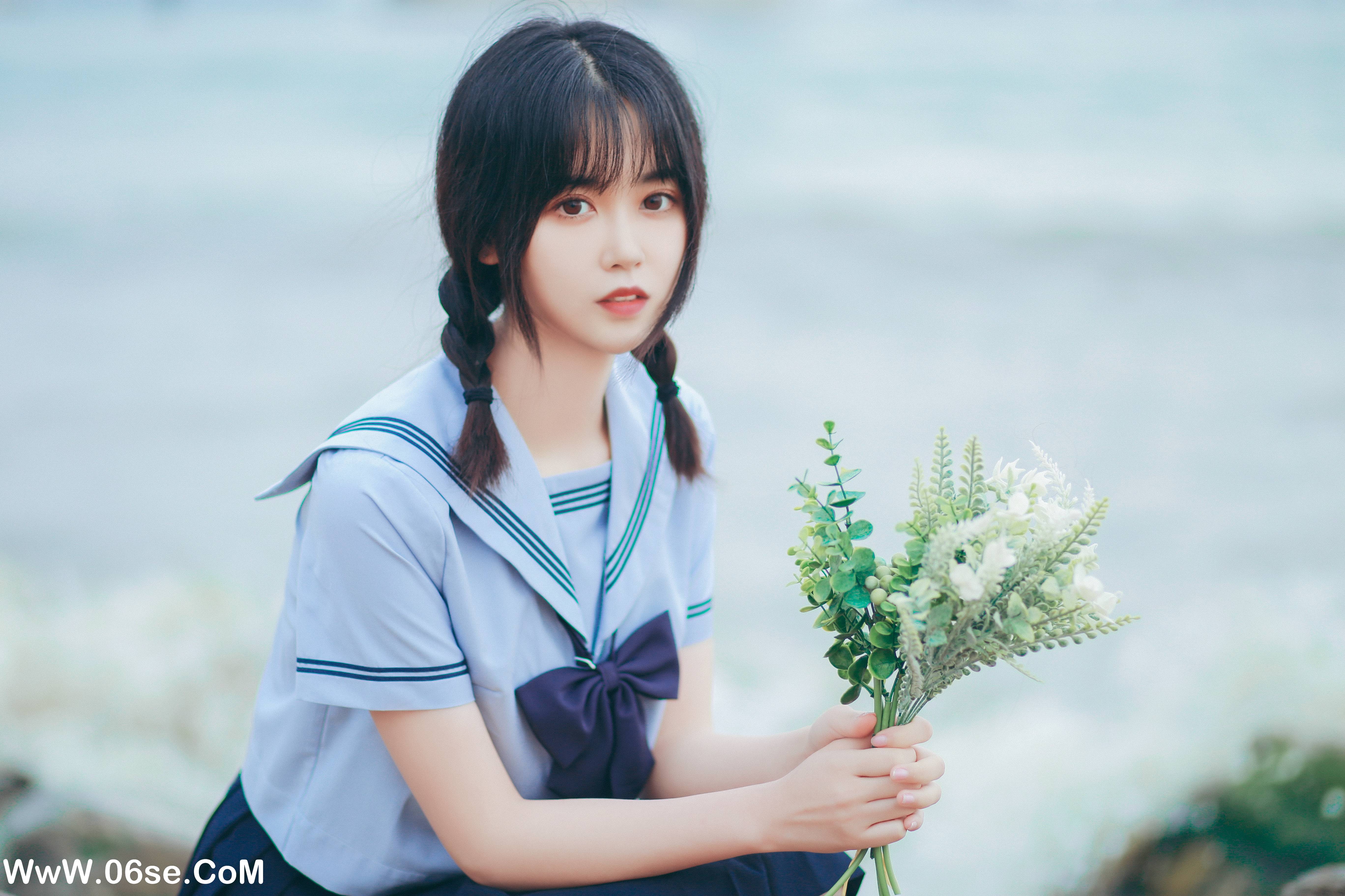 图片[15]-[YITUYU艺图语]2022.07.28 夏日海边的少女 淺櫻桃奈[25+1P／289MB]-六色网