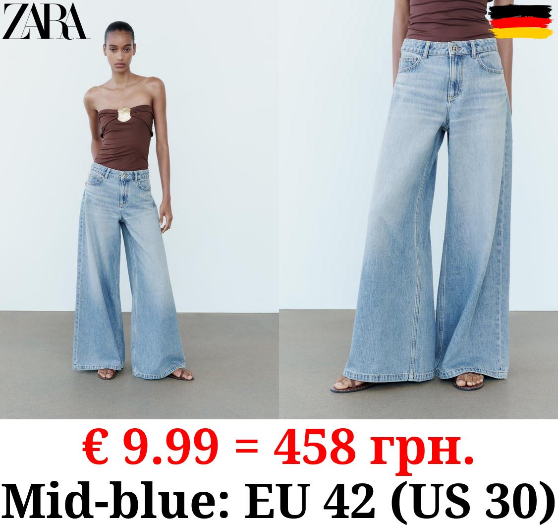 Z1975 MID-RISE PALAZZO JEANS