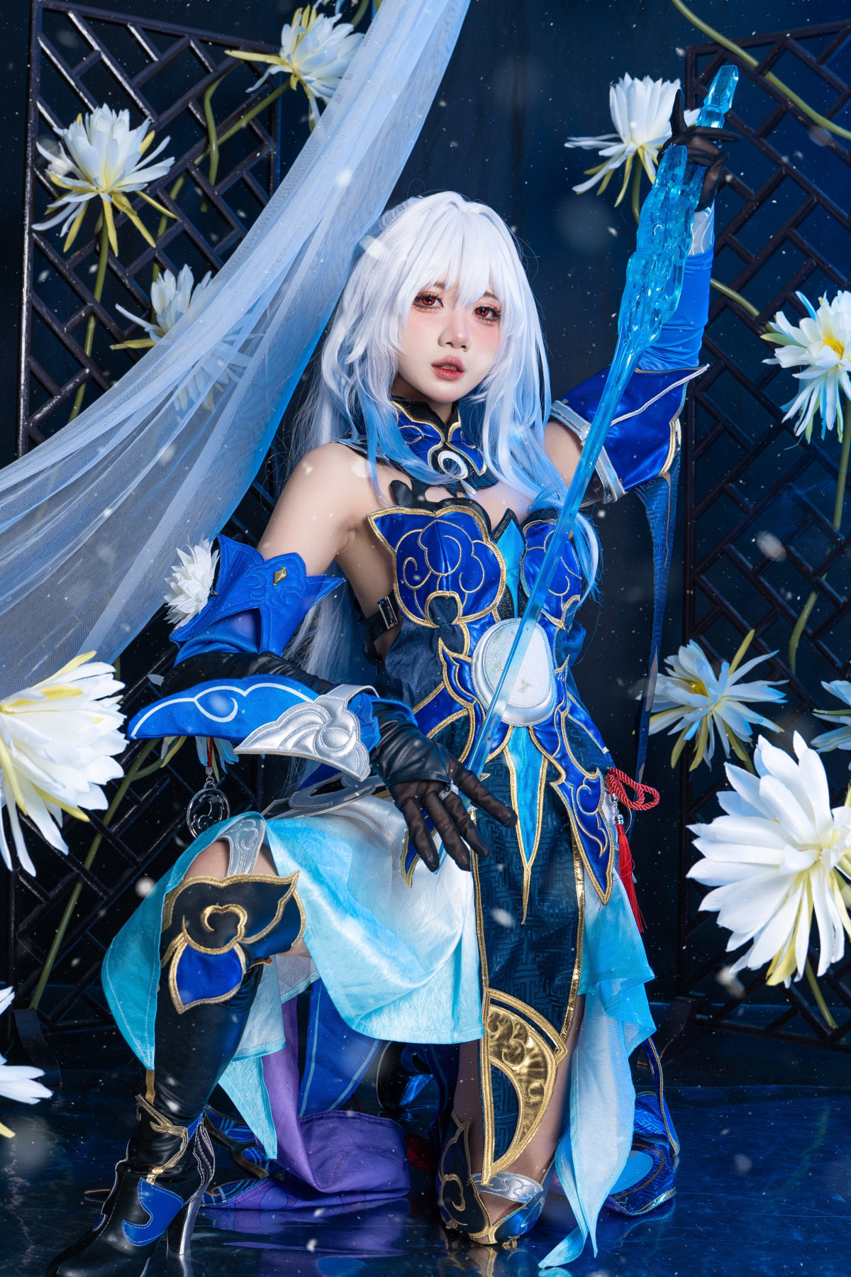 Cosplay PoppaChan 镜流 Jingliu 4