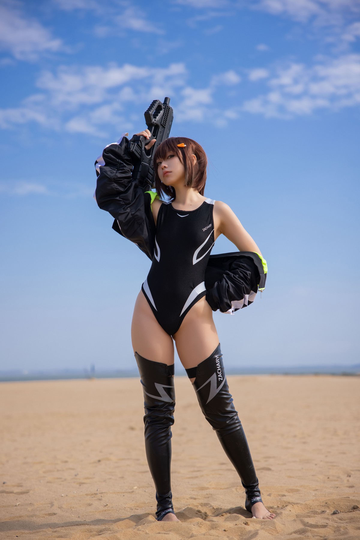 Cosplay G44不会受伤 水泳部的部長 40
