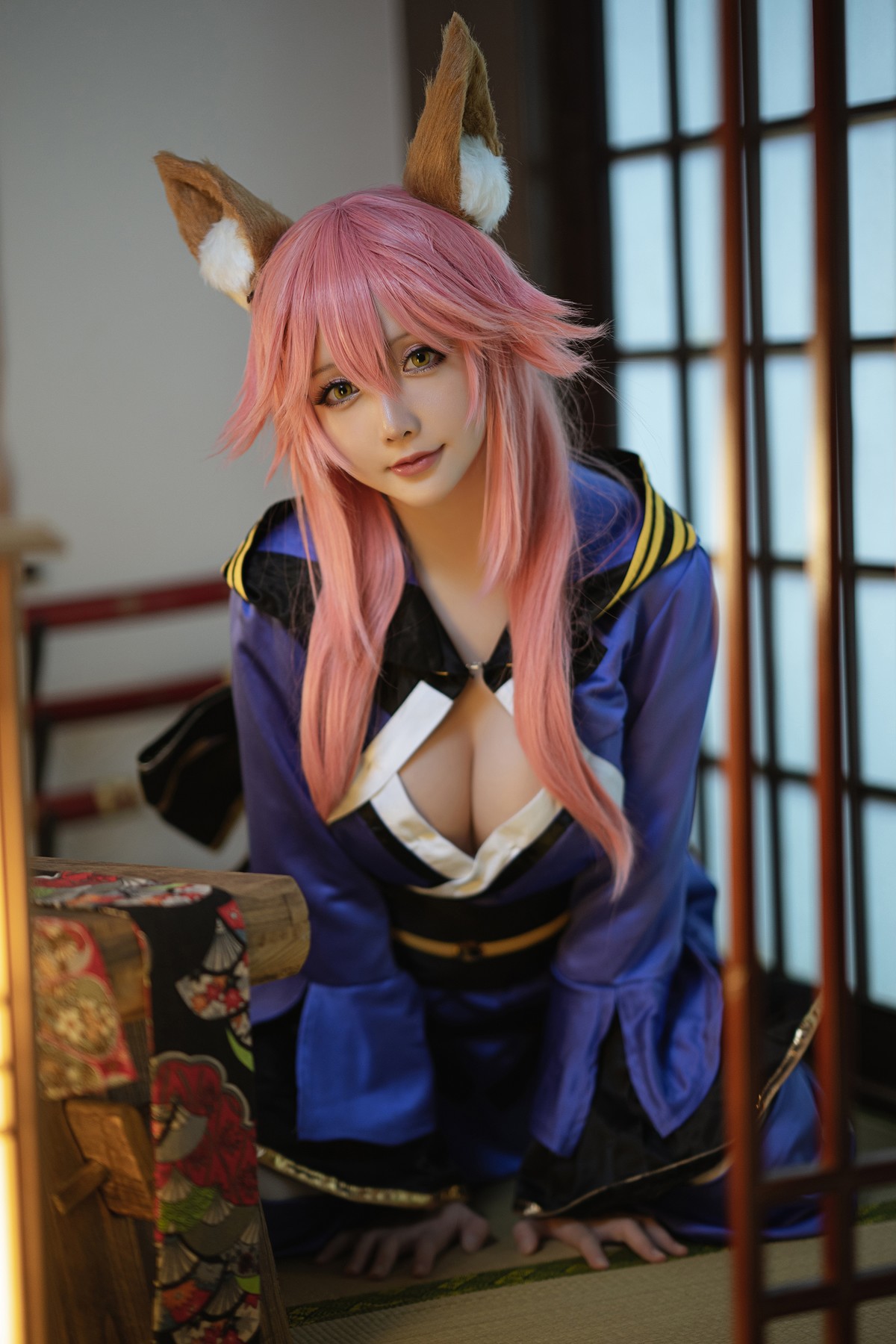 Cosplay 星之迟迟Hoshilily 玉藻前忠犬蓄势待发 4
