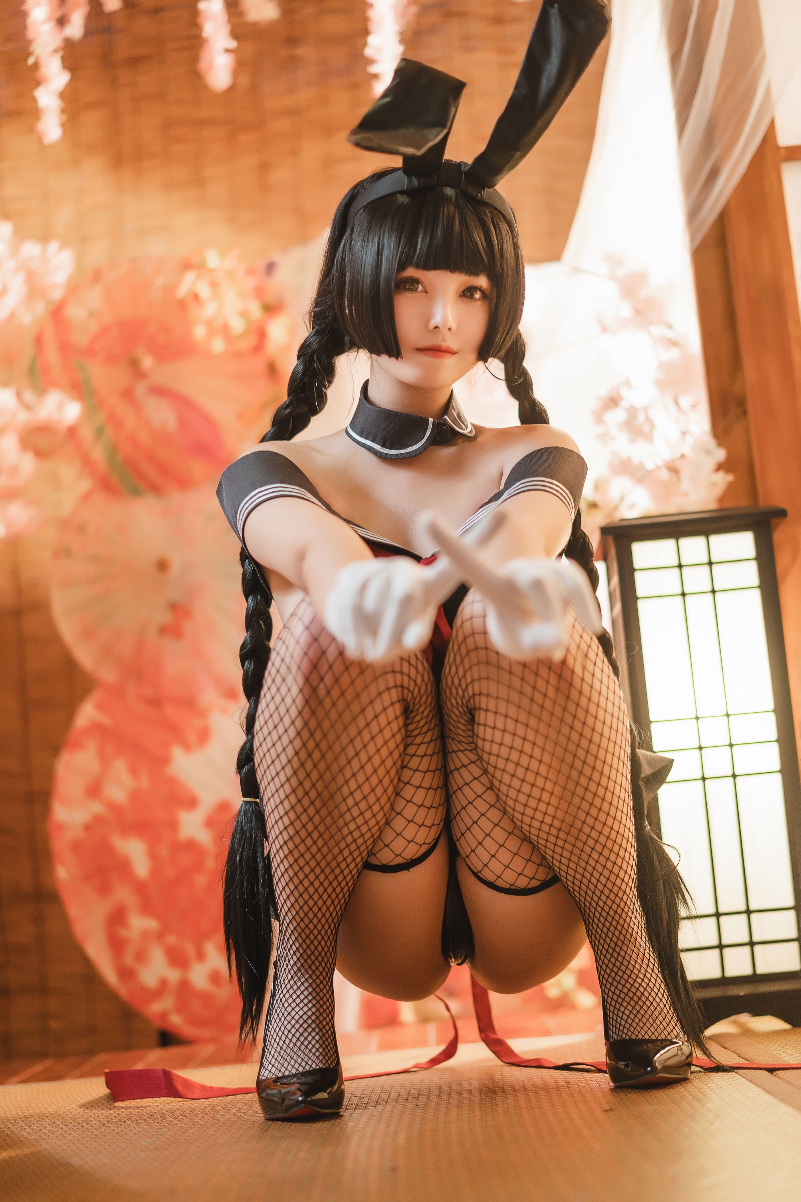 蜜汁猫裘 - NO.75 卯月桃子 [50P-758MB] 47
